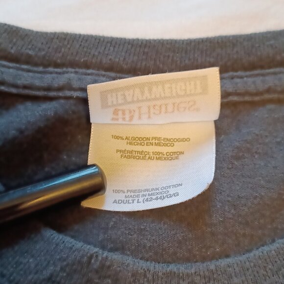 2005 Hanes Heavyweight Metallica Motor Club San Francisco Black T-Shirt Adult L - Picture 6 of 9